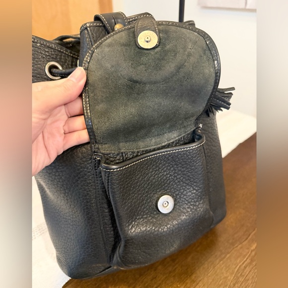 $50- Vintage Dooney & Bourke Made in USA
Drawstring One Sling Backpack - Picture 6 of 13